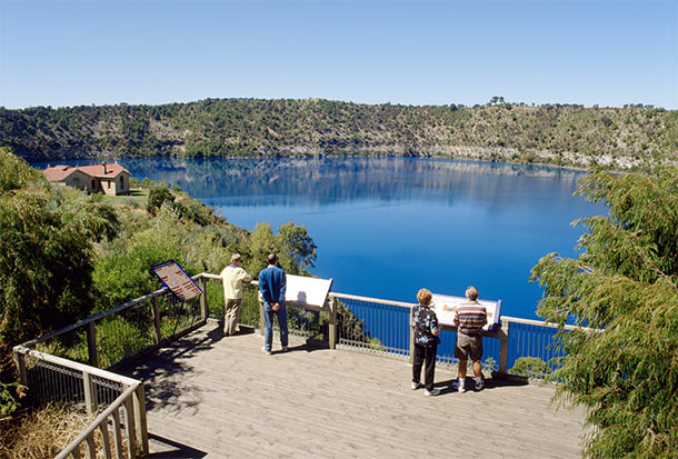 Magnificent Blue Lake